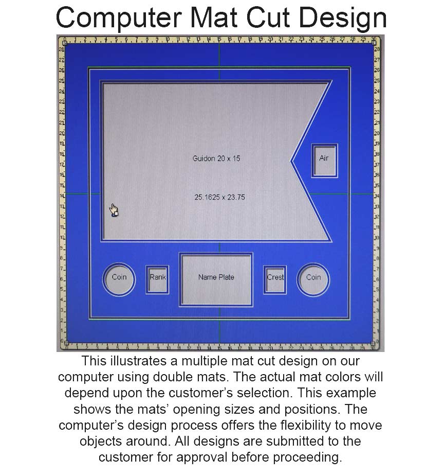 Designing A Mat Cut For Our Computerized Mat Cutter